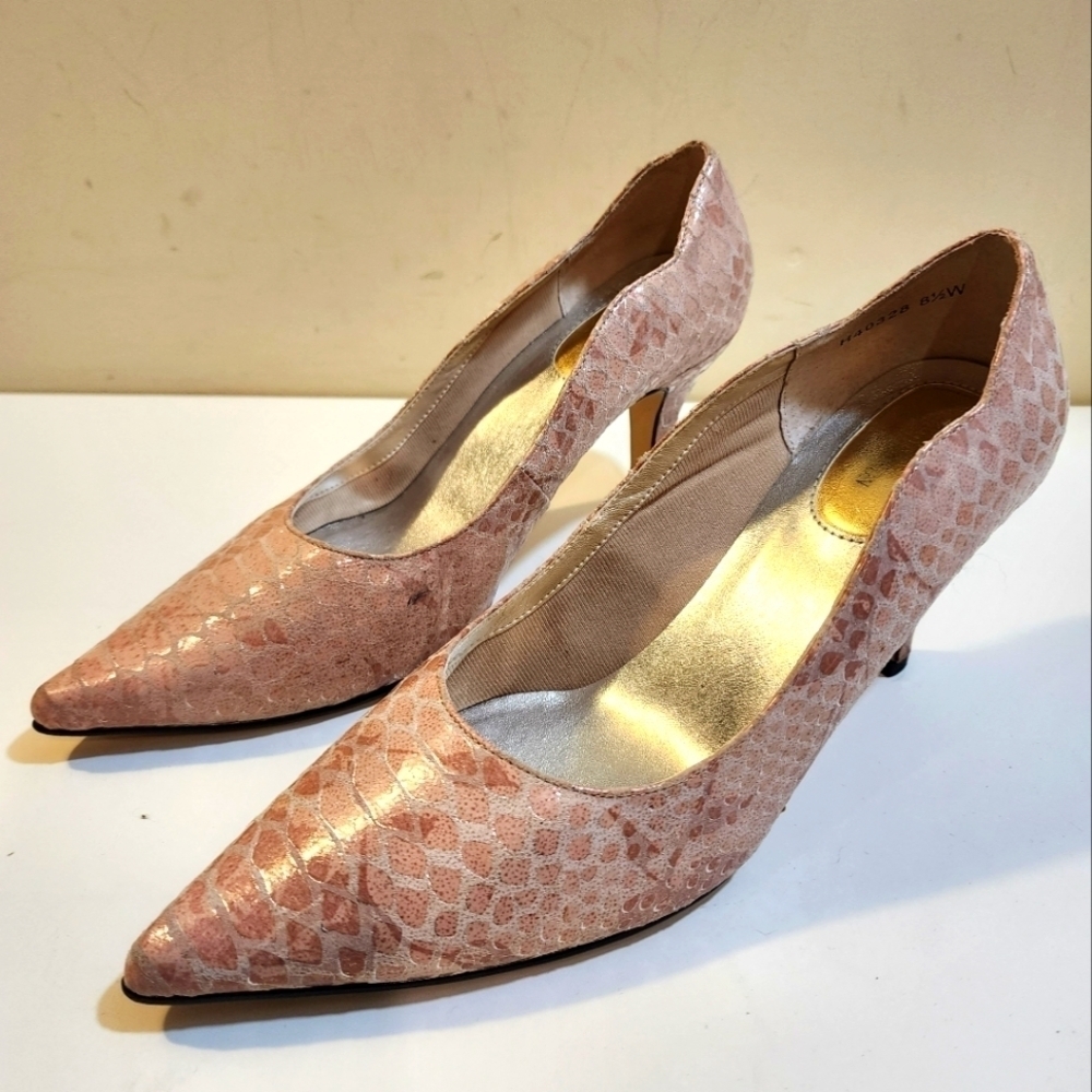 ROS Hommerson rose heels size 8 1/2 W